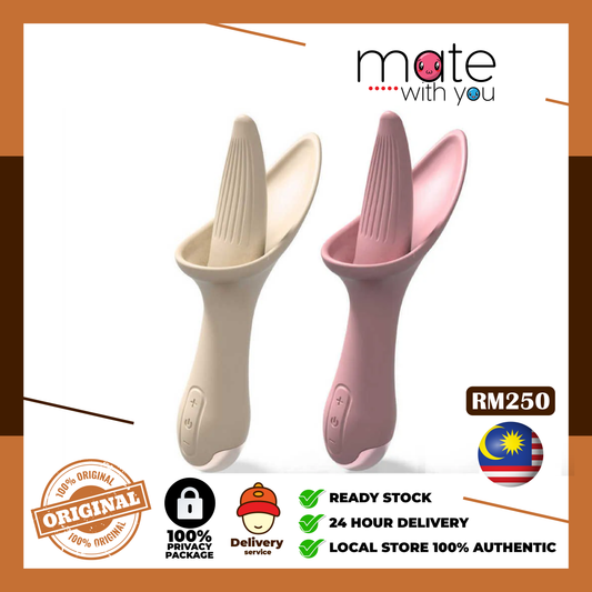 Mate With You | Flower Tongue Vibrator Licking Clitoris & Breast Adult Toys for Women