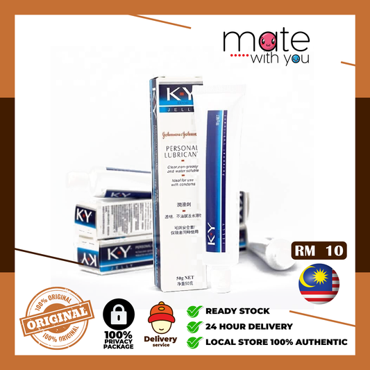 Mate With You | Personal Lubricant KY Silk Touch Oil Lubricant Sex for Soft Anal Sex Toys Men Minyak Pelincir Anal