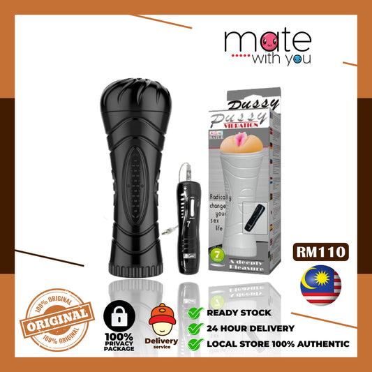 Mate With You | Ready Stock Malaysia. 100% Original, 100% privacy, 100% authentic, male/female, straight/gay, solo fun, We Selling Sex Vibrator, Dildo, Masturbator, Vacuum Pump, Silicone Ring. 7 Speed Male Realistic Fake Pussy Fleshlight Aeroplane Cup with Vibrator 飞机杯 Vibrating Cup Bussy Vibrate Masturbation