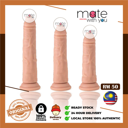 Mate With You | Ready Stock Malaysia. 100% Original, 100% privacy, 100% authentic, male/female, straight/gay, solo fun, We Selling Sex Vibrator, Dildo, Masturbator, Vacuum Pump, Silicone Ring. Kinky Fun, BDSM, Realistic Huge Dildo Silicone Fake Penis Strong Suction Cup Sex Toy Masturbation Adult toy Seks Alat