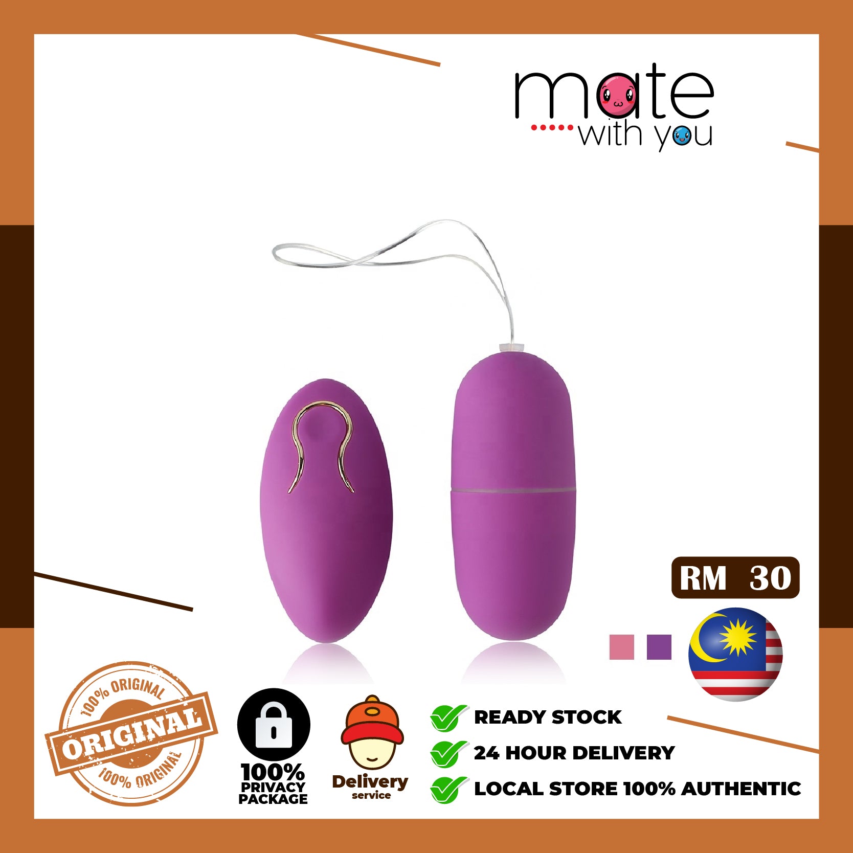 Mute Wireless Vibrator Egg Remote Control Masturbation Sex Toy 无线 跳蛋 震 –  Mate With You | | Malaysia Local Store | Sex Toy Seller