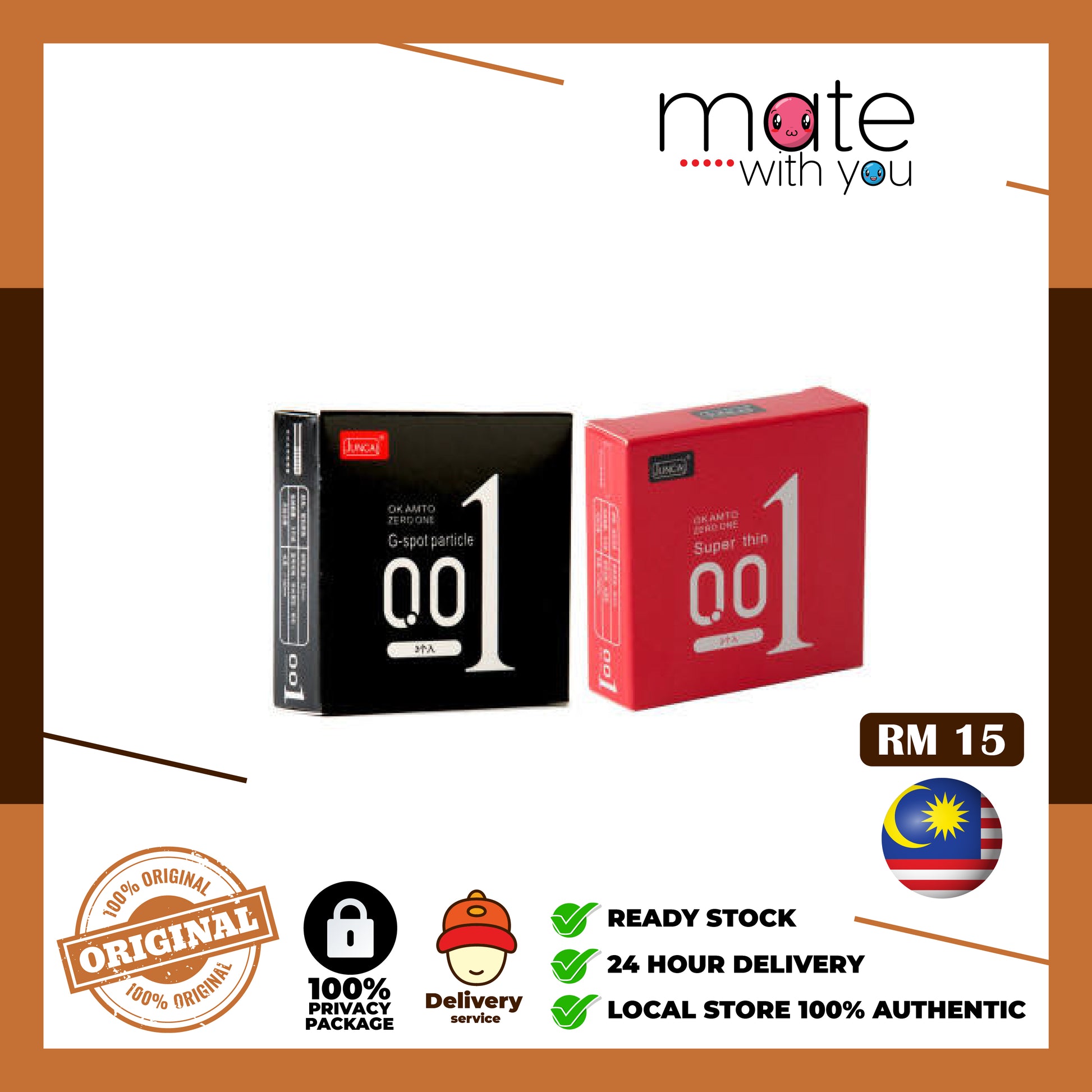 Mate With You | Ready Stock Malaysia. 100% Original, 100% privacy, 100% authentic, male/female, straight/gay, solo fun, We Selling Sex Vibrator, Dildo, Masturbator, Vacuum Pump, Silicone Ring. Kinky Fun, BDSM, Ass Fuck, Original Juncai Condom 0.01 Double Lubricant Spikes Condom 3pcs(ready stock)