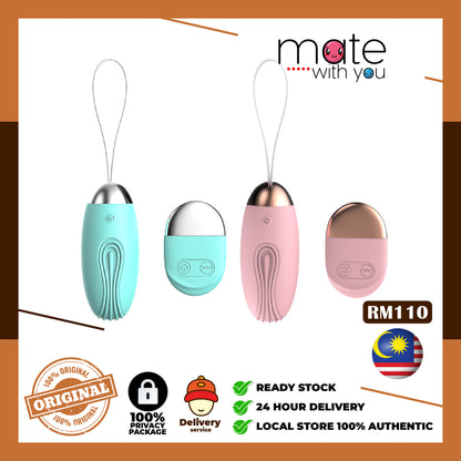 Mate With You | Ready Stock Malaysia. 100% Original, 100% privacy, 100% authentic, male/female, straight/gay, solo fun, We Selling Sex Vibrator, Dildo, Masturbator, Vacuum Pump, Silicone Ring.Lilo Whale Shaped Wireless G-Spot Egg Vibrator Sakura Pink / Tiffany Blue来乐鲸鱼无线跳蛋 