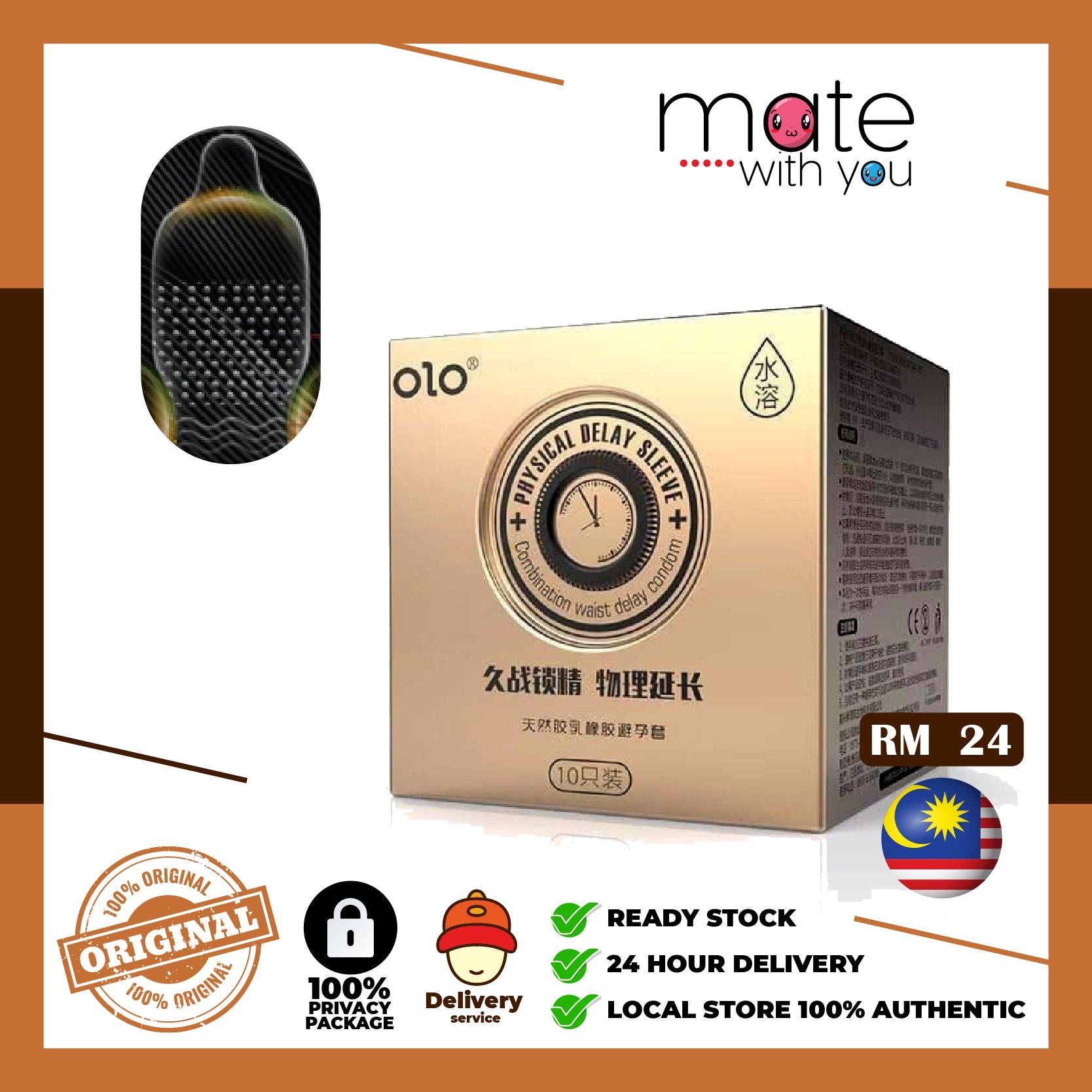 Mate With You | Ready Stock Malaysia. 100% Original, 100% privacy, 100% authentic, male/female, straight/gay, solo fun, We Selling Sex Vibrator, Dildo, Masturbator, Vacuum Pump, Silicone Ring. OLO Condom Neo Series Water-Base Ultra Thin Spike Particles Long Lasting Hyaluronic Acid Kondom Nipis Tahan Lama 超薄安全套 