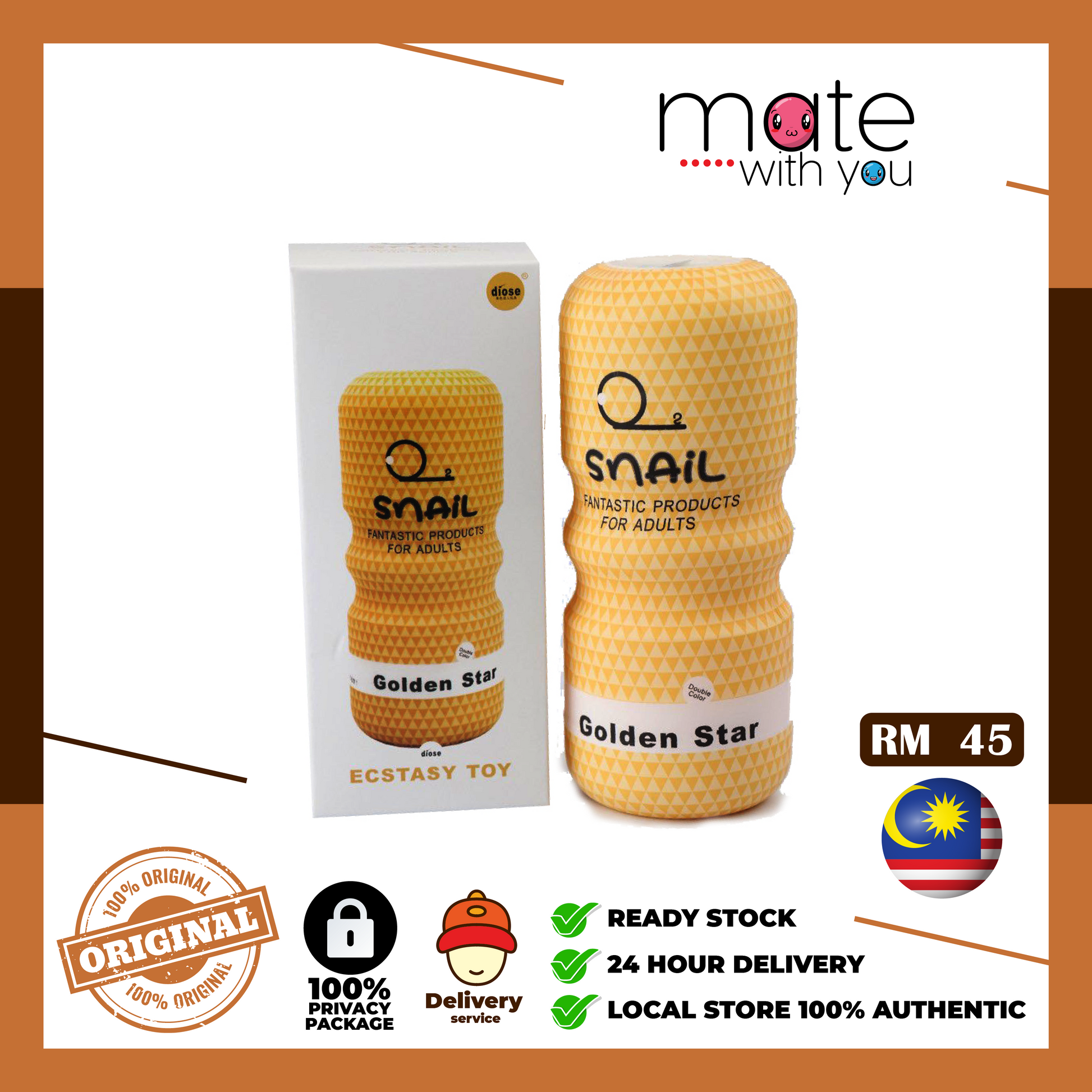 Mate With You | Ready Stock Malaysia. 100% Original, 100% privacy, 100% authentic, male/female, straight/gay, solo fun, We Selling Sex Vibrator, Dildo, Masturbator, Vacuum Pump, Silicone Ring. Snail Aircraft Cup Fleshlight Pleasure Cup Men Masturbator Device