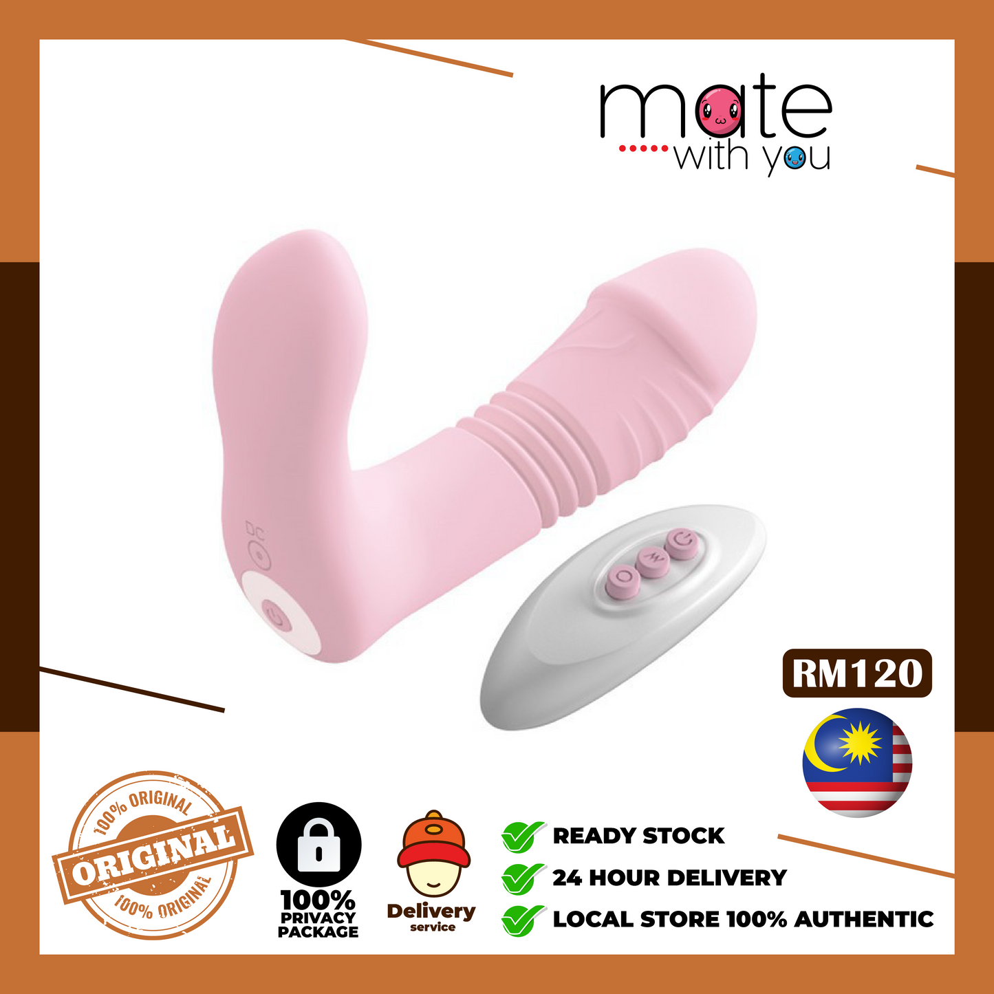 Mate With You | Ready Stock Malaysia. 100% Original, 100% privacy, 100% authentic, male/female, straight/gay, solo fun, we have the adult toys. We Selling Sex Vibrator, Dildo, Masturbator, Vacuum Pump, Silicone Ring. 100% original [ G-spot Vibrator with Remote Wireless Control Wearable ] Vibrator Underwear 情趣用品跳蛋 Seks Adult Toy For Women Wanita